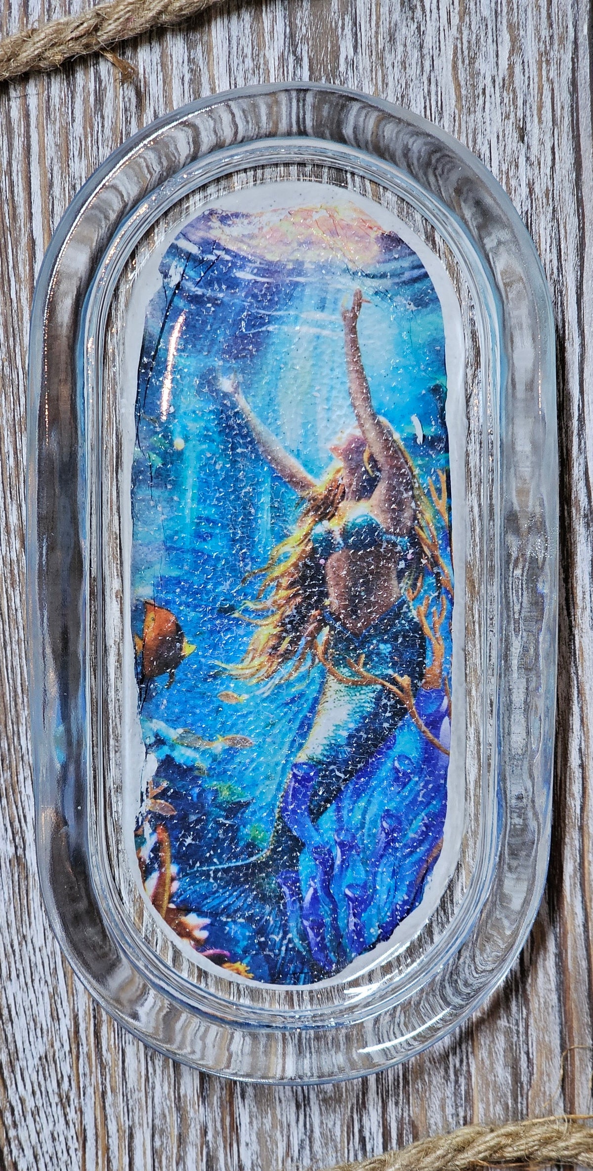 8" Mermaid Trinket Tray