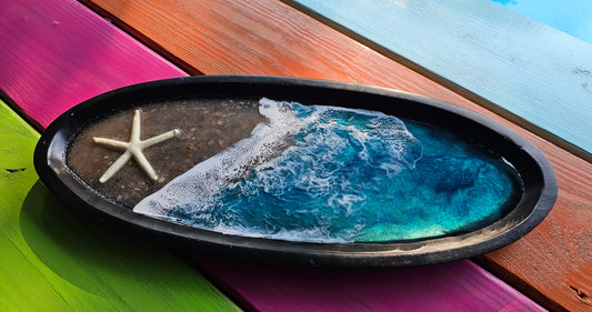 Ocean Wave Beach Tray