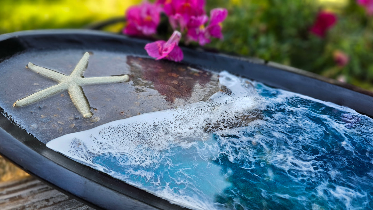 Ocean Wave Beach Tray